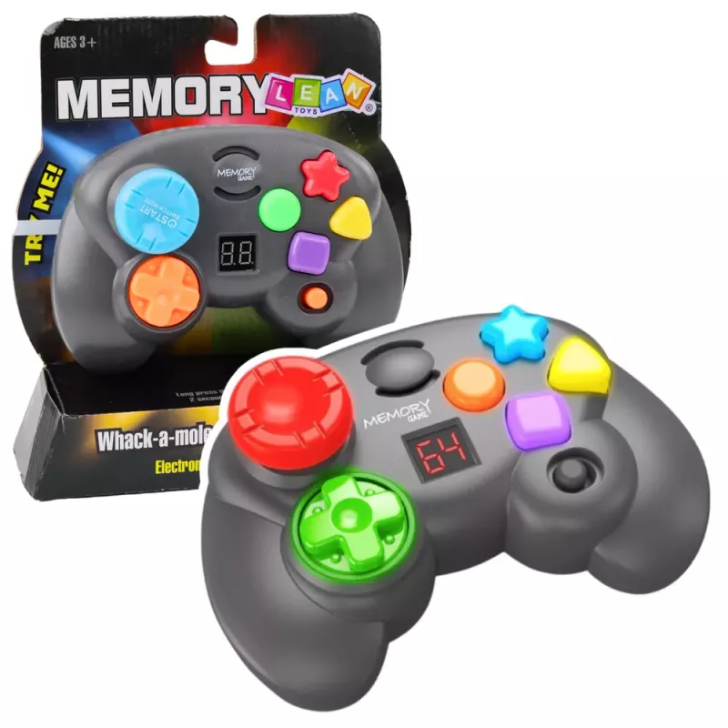 LEAN TOYS ηλεκτρονικό παιχνίδι λογικής μνήμης κονσόλα pad