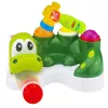 LEAN TOYS Παιχνίδι arcade με μπάλα και σφυρί διαδραστικός κροκόδειλος