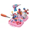 LEAN TOYS DIY σετ δομικών τουβλάκων μονόκερος με δράπανο