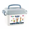 LEAN TOYS Σετ δομικών τούβλων νιφάδα χιονιού σε βαλίτσα 140 τεμ.