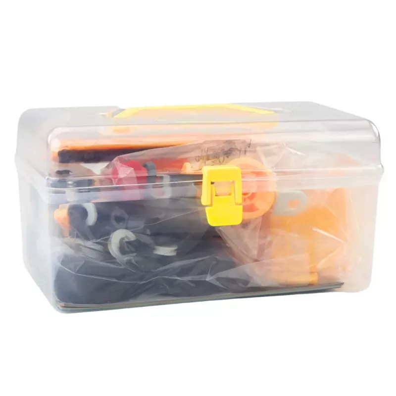 LEAN TOYS Σετ Δόμησης Οικοδομικά Μηχανήματα 8in1 100 Τεμ.