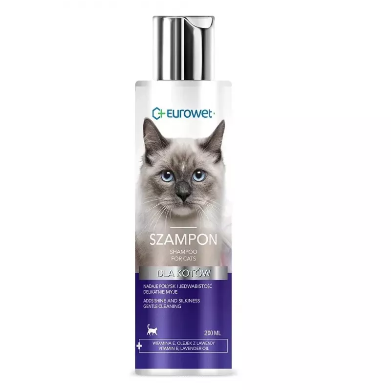 EUROWET σαμπουάν για γάτες 200ml