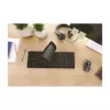 CHERRY STREAM PROTECT KEYBOARD Ενσύρματο πληκτρολόγιο αμερικανικό layout μαύρο
