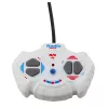 LEAN TOYS τηλεχειριζόμενος εκσκαφέας κατασκευών RC φώτα λευκό 1:30