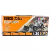 LEAN TOYS τηλεχειριζόμενος εκσκαφέας κατασκευών RC φώτα λευκό 1:30