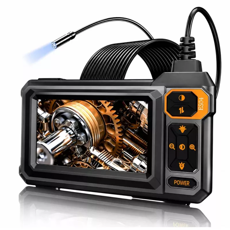 LEAN Ενσύρματη κάμερα ενδοσκόπησης 8 LED LCD 4.3'' IP67
