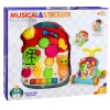 LEAN TOYS Εκπαιδευτικός Περπατούρας Ώθησης Τραπέζι Διαδραστικό Πάνελ 5 σε 1 Πολύχρωμο