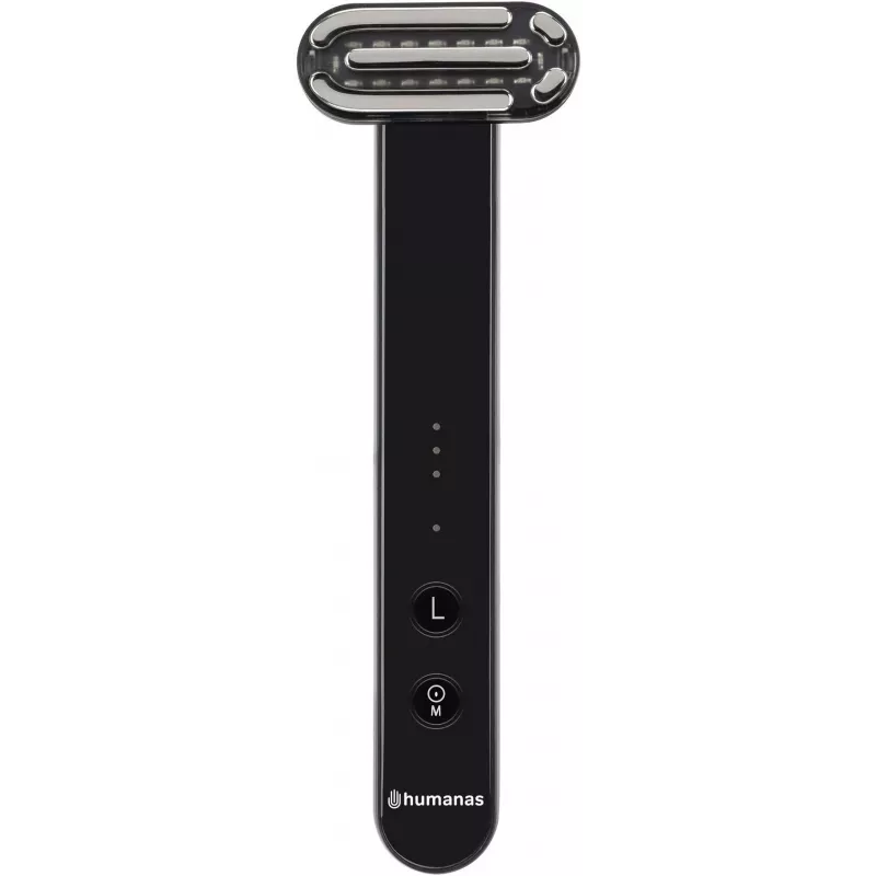 Humanas Aurora HS4152 Συσκευή Μασάζ Προσώπου με Υπερήχους για Lifting με EMS, Μαύρο