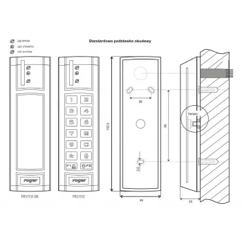 ROGER PR311SE-G Ελεγκτής πρόσβασης