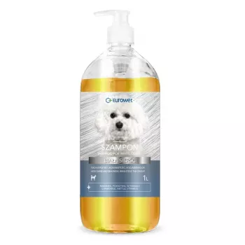EUROWET White Coat Σαμπουάν για Σκύλους - 1L