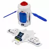 LEAN TOYS Διαστημικό Σετ Πύραυλος Λεωφορείο Drone Αστροναύτης Δορυφόρος Όχημα