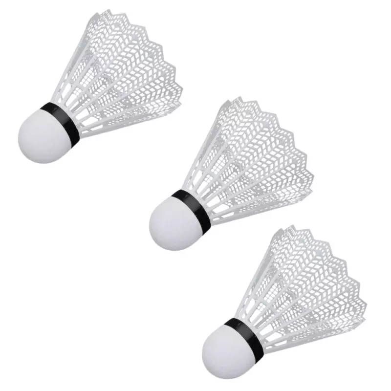 LEAN TOYS Σετ Badminton, 3 Ρακέτες, Φτερά, Πορτοκαλί Τσάντα