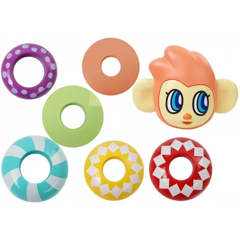 LEAN TOYS εκπαιδευτική πυραμίδα μαϊμού με ήχους, εκμάθηση αριθμών