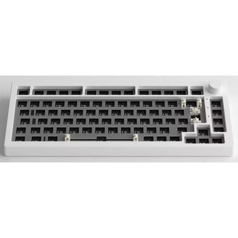 AKKO DIY Barebone Keyboard Kit 75% Λευκό Tri-Mode Hot-Swappable