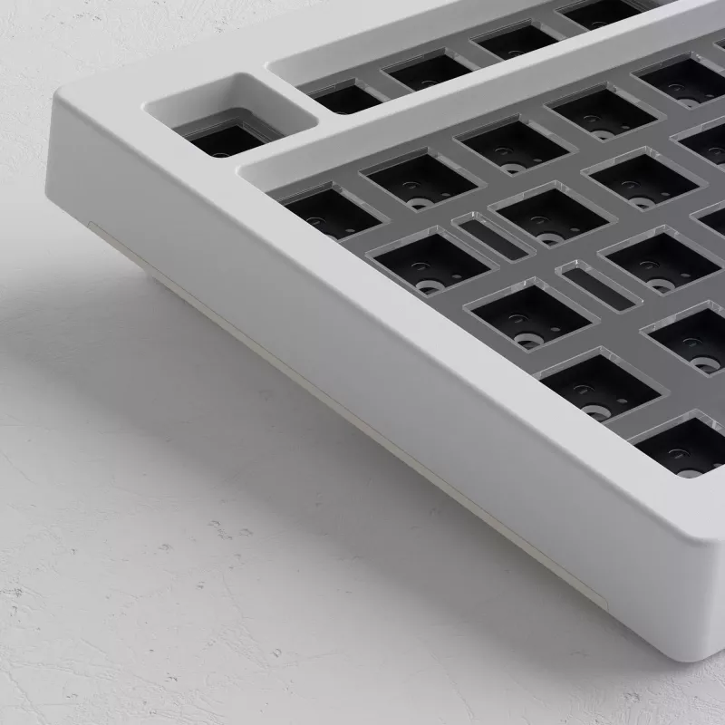 AKKO DIY Barebone Keyboard Kit 75% Λευκό Tri-Mode Hot-Swappable