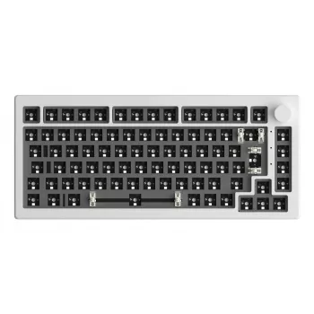 AKKO DIY Barebone Keyboard Kit 75% Λευκό Tri-Mode Hot-Swappable