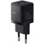 Baseus Palm 30W USB-C USB-A Φορτιστής Μαύρο