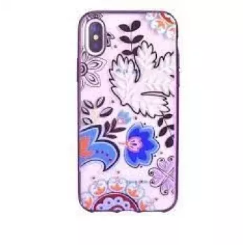 Devia Apple iPhone X θήκη Crystal Blossom Rose Gold