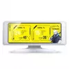 Jonsbo DS339 Mini Display 3,39 ίντσες οθόνη IPS USB-C λευκό