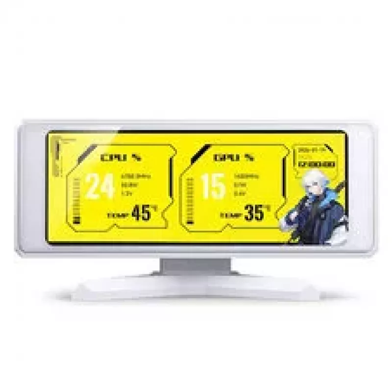 Jonsbo DS339 Mini Display 3,39 ίντσες οθόνη IPS USB-C λευκό