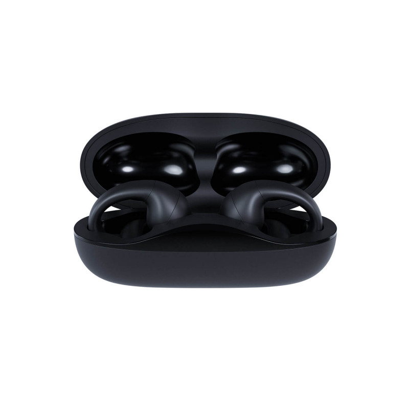 Happy Plugs Clip ασύρματα ακουστικά open-ear clip-on (μαύρα)