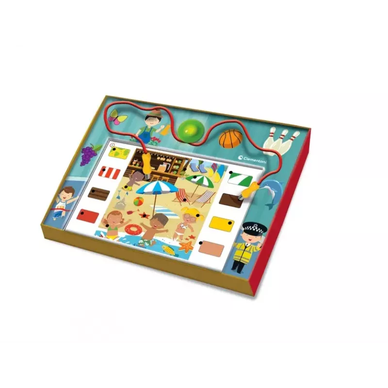 Clementoni Interactive Quiz Junior Πολωνικό εκπαιδευτικό παιχνίδι γλώσσας 50941