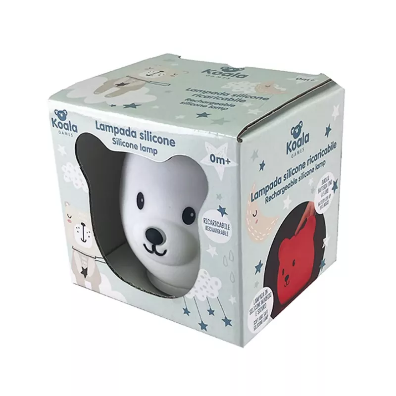 Koala Games G2535 Αρκούδα Επαναφορτιζόμενη Λάμπα Σιλικόνης