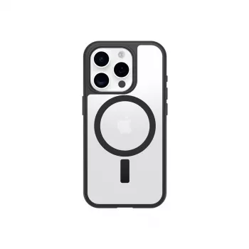 OtterBox React Series MagSafe Θήκη για Apple iPhone 16 Pro - Black Crystal (Διαφανές/Μαύρο)