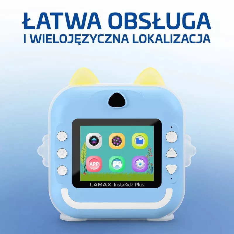 LAMAX InstaKid2 Plus Παιδική κάμερα, μπλε