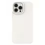 Eco Apple iPhone 14 Pro Θήκη Σιλικόνης Βιοδιασπώμενη Λευκό