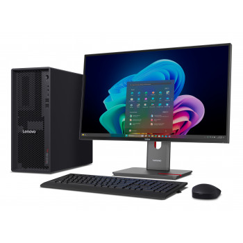 Lenovo ThinkStation P4 30KN Tower Workstation – AMD Ryzen 7 PRO 9755 3,8GHz, 64GB DDR5, 512GB NVMe SSD, NVIDIA RTX PRO 2000 16GB, Windows 11 Pro