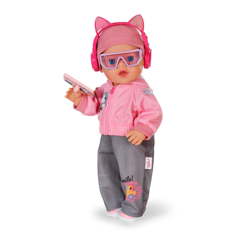 ZAPF CREATION Zapf Baby born Cool Girl Σετ Ρούχων 43cm