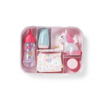 ZAPF CREATION BABY born Σετ Ώρας Ύπνου – 3 τεμ. Πιτζάμες Κούκλας, Σκουφάκι & Πιπίλα για Κούκλες 43 cm