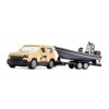 SIKU Blister Land Rover Defender Safari με Βάρκα