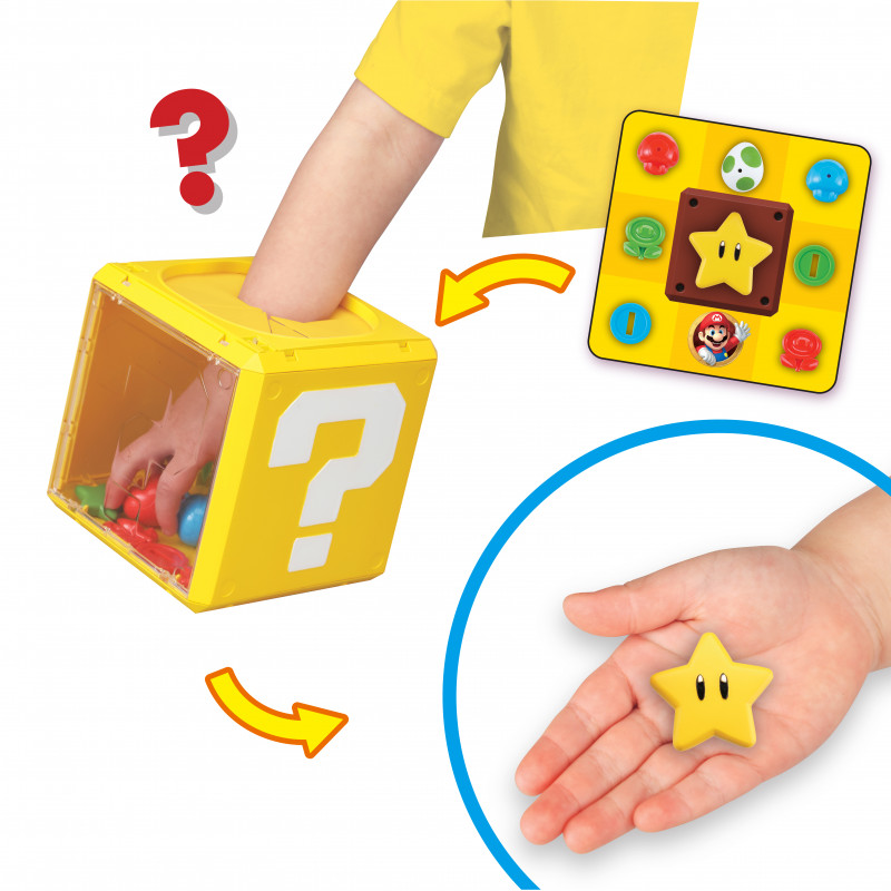 EPOCH Games Super Mario Question Block παιχνίδι στοίβαξης