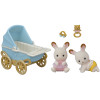 EPOCH Sylvanian Families δίδυμα Schokoladenhasen με καροτσάκι