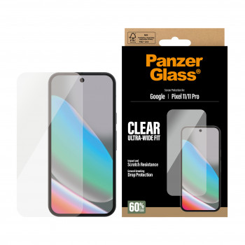 PanzerGlass Ultra-Wide Fit Μεμβράνη Προστασίας Οθόνης για Google Pixel 11 / 11 Pro
