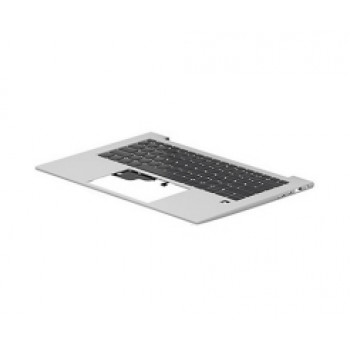 HP Pavilion 15-CS UK Ασημί Πληκτρολόγιο με Οπίσθιο Φωτισμό Στήριγμα Καρπού Επάνω Κάλυμμα Συναρμολόγηση (N45442-031)