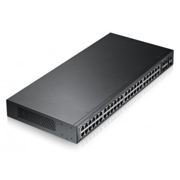 ZyXEL GS1920-48 switch 48 θυρών Gigabit Smart Managed με 4 SFP uplinks και PoE+ (375W)
