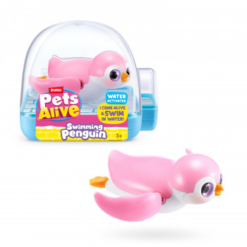 Zuru Pets Alive Ιπτάμενος Πιγκουίνος - διάφορα χρώματα, ρομποτικό παιχνίδι μπάνιου
