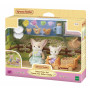 EPOCH Sylvanian Families ηλιόλουστο σετ πικνίκ - αδελφή και μωρό αλεπού Fennec
