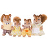 Epoch Sylvanian Families Οικογένεια Καρυδοσκίουρου Σετ Φιγούρων