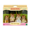 Epoch Sylvanian Families Οικογένεια Καρυδοσκίουρου Σετ Φιγούρων