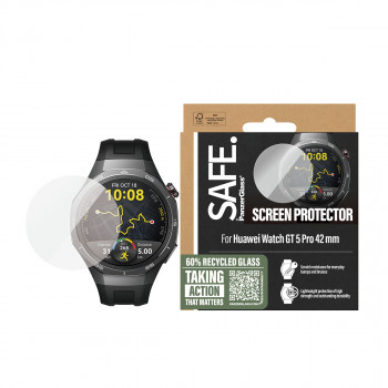 PanzerGlass SAFE Προστασία οθόνης από tempered glass για Huawei Watch GT 5 Pro 42mm