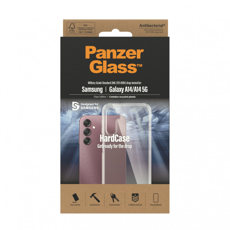 PanzerGlass ClearCase Samsung Galaxy A14 5G Διάφανη θήκη προστασίας