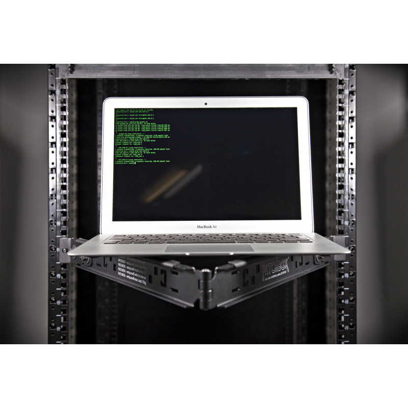 PATCHBOX Setup.exe Εργαλείο Τοποθέτησης σε Ράφι για Συσκευές 19 Ιντσών, Μαύρο
