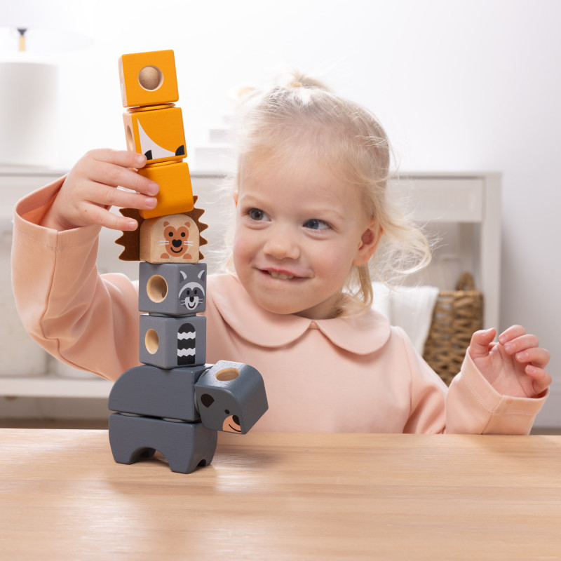 Melissa & Doug Blockables Woodland Friends Σετ