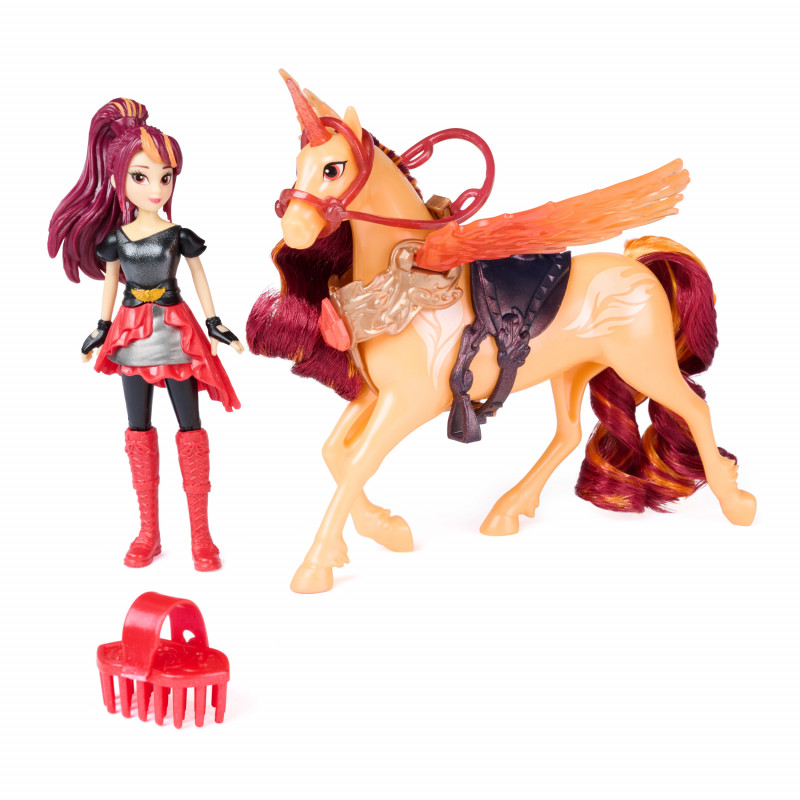 Spin Master Unicorn Academy - Wing Magic Valentina & Cinder Σετ Παιχνιδιού