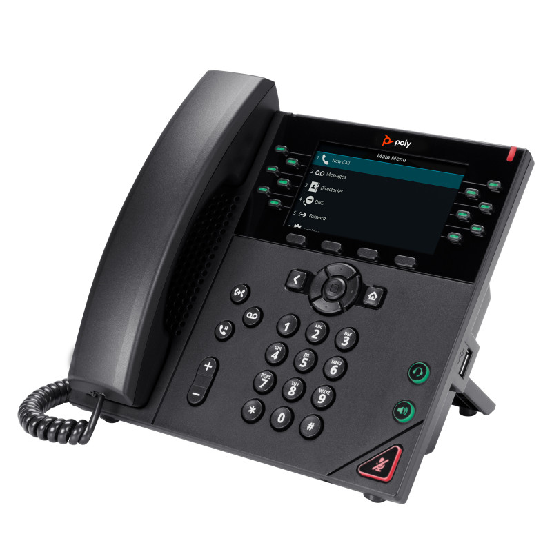 HP Poly VVX 450 επαγγελματικό τηλέφωνο IP - τηλέφωνο VoIP