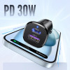 UGREEN EC305 30W USB-C + USB-A φορτιστής τοίχου PD 3.0 PPS Quick Charge 3.0 Μαύρο
